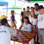 Portadores de Necessidades Especiais participam de atividades esportivas no Projeto Verão - Fotos: Wellington Barreto