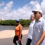 Obras da Coroa do Meio seguem em ritmo acelerado - Fotos: Márcio Dantas
