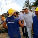 Prefeito visita obras e avalia intervenções da prefeitura nos últimos cinco anos - Fotos: Márcio Dantas