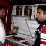 Vigilância Sanitária fiscaliza a venda de alimenntos e bebidas durante o PréCaju - Fotos: Wellington Barreto