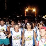 Bloco da PMA abriu o último dia de PréCaju - Fotos: Silvio Rocha