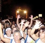Bloco da PMA abriu o último dia de PréCaju - Fotos: Silvio Rocha
