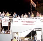 Jovens atendidos pela Semasc desfilam no Bloco Cidade Criança - Foto: Silvio Rocha