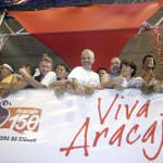 Viceprefeito elogia organização da prévia carnavalesca de Aracaju - Fotos: Márcio Garcez