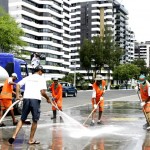 Emsurb realiza lavagem do calçadão da 13 de Julho - Foto: Wellington Barreto