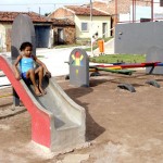 Moradores do São Carlos elogiam a área de lazer construída pela prefeitura - Fotos: Márcio Garcez