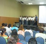 Coral do Peti emociona público que participa da Assembléia Geral do Coegemas em Aracaju   - Fotos: Ascom/Semasc