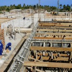Construção do Centro Educacional Vitória de Santa Maria avança em novas etapas	 - Fotos: Silvio Rocha