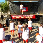 Integrantes do Clube das Mães participam de Aulão de ginástica no bairro Santos Dumont - Fotos: Silvio Rocha