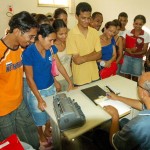 Biblioteca municipal realiza curso gratuito de leitura e escrita em Braille - Fotos: Silvio Rocha