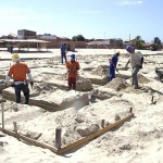 Novas etapas na obra de reurbanização do bairro Coroa do Meio - Fotos: Márcio Garcez