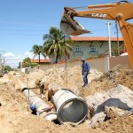 Prefeitura de Aracaju implanta sistema de drenagem em ruas da Atalaia - Fotos: Márcio Garcez