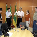 Prefeito recebe membros da Missão Batista NorteAmericana em audiência - Fotos: Márcio Garcez
