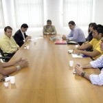 Convênio com a empresa TIM formaliza entrega de computadores para a Secom - Fotos: Márcio Garcez
