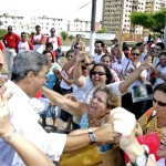 Prefeito autoriza início das obras do viaduto sobre a rótula do DIA - Fotos: Márcio Dantas