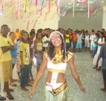 Alegria e descontração no carnaval do projeto Criança Cidadã - Fotos: Ascom/Semasc