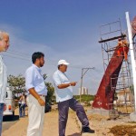 Prefeito visita obras que serão inauguradas ainda este mês - Fotos: Márcio Dantas