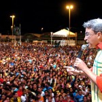 Prefeito e vice participam de show evangélico para comemorar aniversário de Aracaju - Fotos: Márcio Dantas