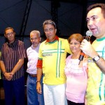 Prefeito e vice participam de show evangélico para comemorar aniversário de Aracaju - Fotos: Márcio Dantas