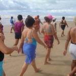 Programa Academia da Cidade realiza atividades na praia - Foto: Ascom/SMS