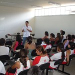 Secretário de Saúde faz palestra para estudantes de educação física da UFS - Fotos: Ascom/SMS