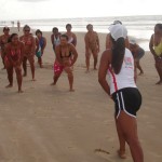 Programa Academia da Cidade realiza atividades na praia - Foto: Ascom/SMS