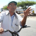 Ciclistas aguardam com expectativa a construção da ciclovia na Coelho e Campos - Fotos: Silvio Rocha