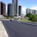 Ponte da Coroa do Meio ganha nova pavimentação asfáltica - Fotos: Ascom/Emurb
