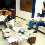 Prefeito de Aracaju visita o semanário Cinform - Fotos: Tarcício Dantas/Cinform