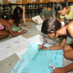 Estudantes do bairro Coroa do Meio aprofundam o conhecimento sobre o manguezal - Fotos: Silvio Rocha