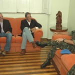 Prefeito recebe em audiência o comandante da Força de Paz no Haiti  - Fotos: Silvio Rocha