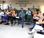 Adolescentes atendidos pela Semasc fazem apresentação durante Encontro de Funcionários do Incra - Fotos: Márcio Garcez