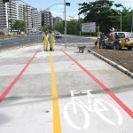 Rótula da avenida Beira Mar será aberta ao trânsito hoje à tarde - Fotos: Márcio Garcez