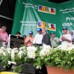 Marcelo Déda acompanha o presidente Lula no lançamento da pedra fundamental do campus da UFS em Itabaiana  - Fotos: Márcio Garcez