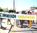 Crianças e adolescentes atendidos pela Semasc participam de caminhada ambiental no Santos Dumont - Fotos: Wellington Barreto