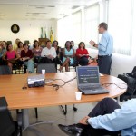 Técnicos do Banco do Brasil apresentam o funcionamento de fundos previdenciários para conselheiros do AjuPrev - Fotos: Wellington Barreto