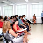 Técnicos do Banco do Brasil apresentam o funcionamento de fundos previdenciários para conselheiros do AjuPrev - Fotos: Wellington Barreto