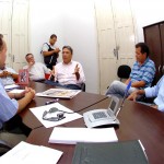 Prefeito visita veículos de comunicação - Fotos: Márcio Dantas