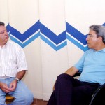 Prefeito visita diretoria da 103 FM - Fotos: Márcio Dantas