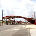 Obra do Terminal da Zona Oeste entra em fase de conclusão - Fotos: Wellington Barreto