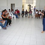 Pais de crianças atendidas pelo Peti participam de palestra no bairro Suíssa  - Fotos: Márcio Garcez