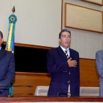 Prefeito prestigia entrega da Ordem do Mérito Parlamentar ao empresário Antônio Bomfim - Fotos: Márcio Dantas