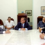 Diretoria da Associação Comercial de Sergipe recebe a visita do prefeito Marcelo Déda - Fotos: Márcio Dantas