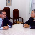 Diretoria da Associação Comercial de Sergipe recebe a visita do prefeito Marcelo Déda - Fotos: Márcio Dantas