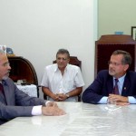Diretoria da Associação Comercial de Sergipe recebe a visita do prefeito Marcelo Déda - Fotos: Márcio Dantas