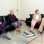 Prefeito visita Ministério Público e governadora em exercício para despedirse formalmente - Fotos: Márcio Dantas