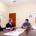 Direção do Jornal da Cidade recebe a visita do prefeito Marcelo Déda - Fotos: Márcio Dantas