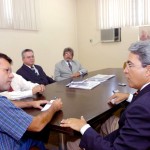 Direção do Jornal da Cidade recebe a visita do prefeito Marcelo Déda - Fotos: Márcio Dantas