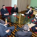 Prefeito Marcelo Déda visita as sedes do Tribunal de Justiça e da OAB/SE - Fotos: Márcio Garcez