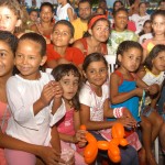 Espetáculo teatral e muita palhaçada animaram o público infantil no Circo Cultural de Aracaju - Fotos: Edinah Mary